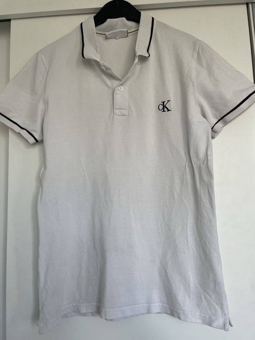 Мъжка официална тениска с яка Calvin Klein