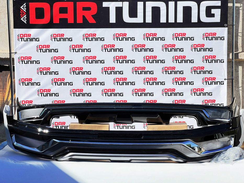 Обвес (губа, юбка) Toyota LC 200 Modelista (2016-21) черный