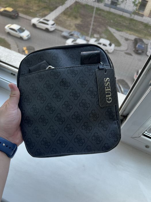 Guess барсетка темно-синий