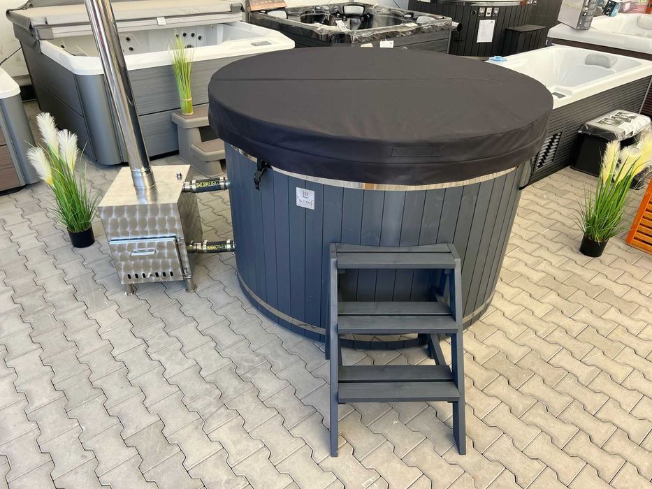 Ciubar Plastic / Fibra Model Popular Wood Spa Transylvania®️ 6-8 pers.