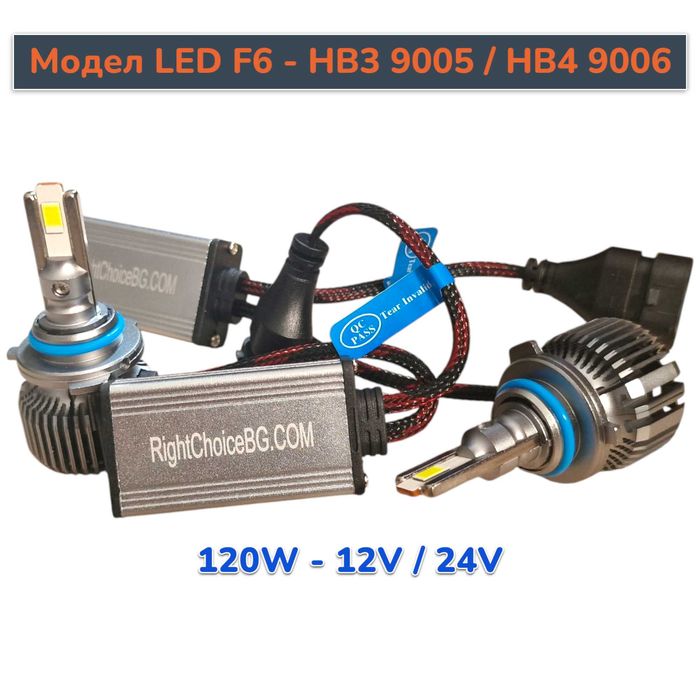 +300% Светлина H7 120W LED диодна система без грешки Canbus H4 H1 H3