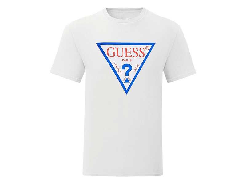 Мъжка тениска GUESS принт Модели и размери