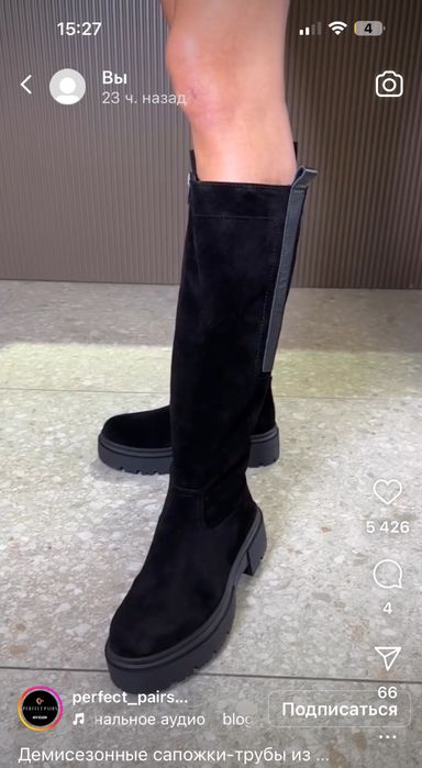 Демисезонные сапожки