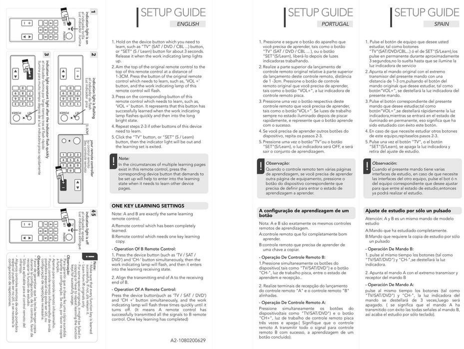 Vand Telecomanda Universala cu Invatare