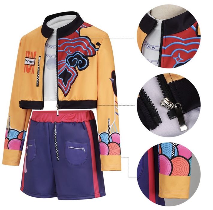 Детски костюм K-POP Demon hunters Кей Поп, Rumi/Zoe/Mira Руми Мира