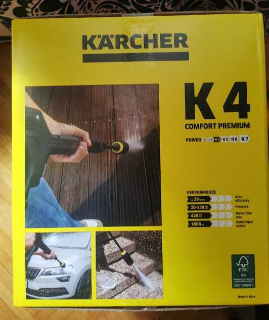 Aparat spalat sub presiune Karcher K4 Comfort Premium