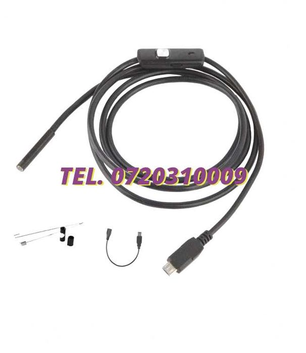 2 M Camera Endoscop boroscop 6 Led Inspectii Tehniceinstalatii