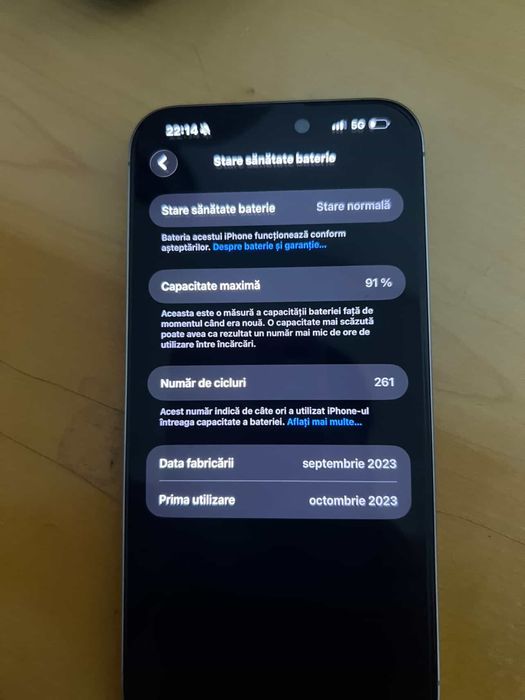 Vand schimb iphone 15 pro max 256gb