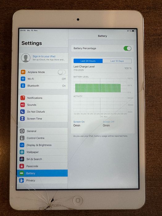 iPad mini 2, 32GB, чист iCloud