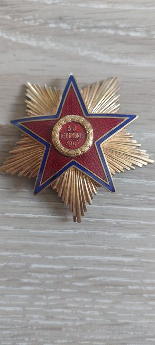 Ordinul Steaua României model 1948 clasa
1-a placa mare