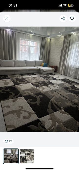 Ковер 2на 5 в отличном состоянии