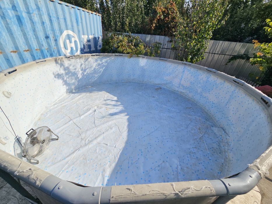 бассейн диаметр 4,88м глубина 1,22м