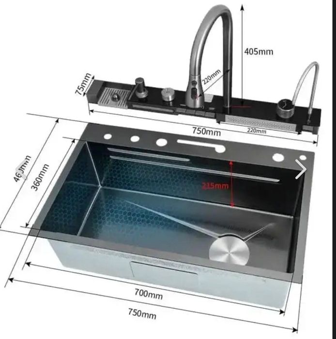 Chiuveta Mudas  , Smart , Multifuncțională, Calitate Premium