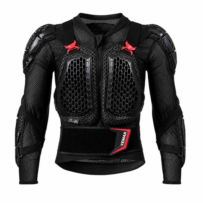 Мото боди протектор / ризница VEMAR с пълна защита - XL, XXL и XXXL