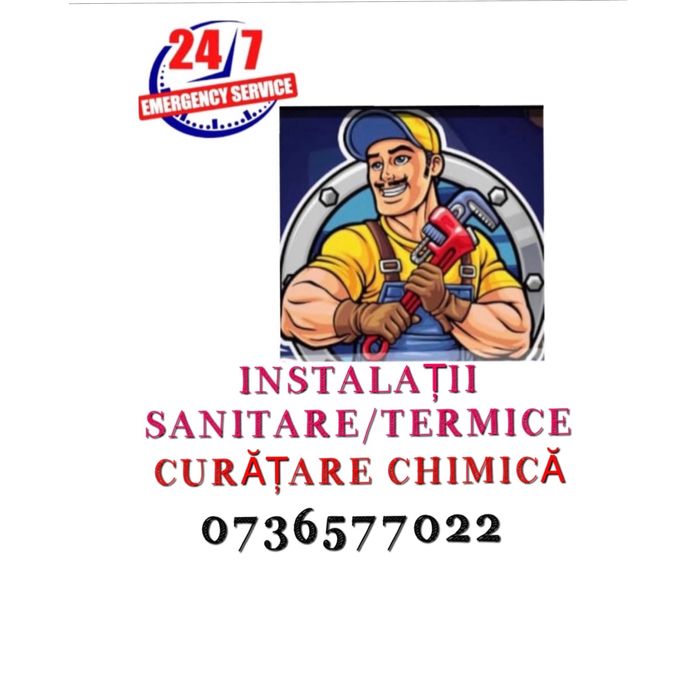 Curatare spalare chimica Instalator Instalatii sanitare termice