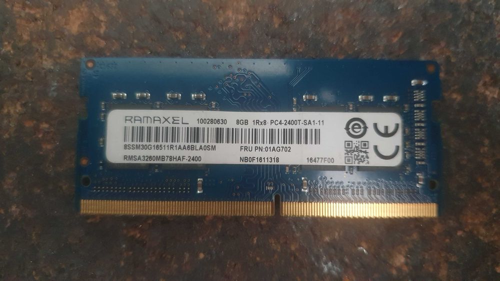 Памет DDR4 8 и 16 GB за лаптоп