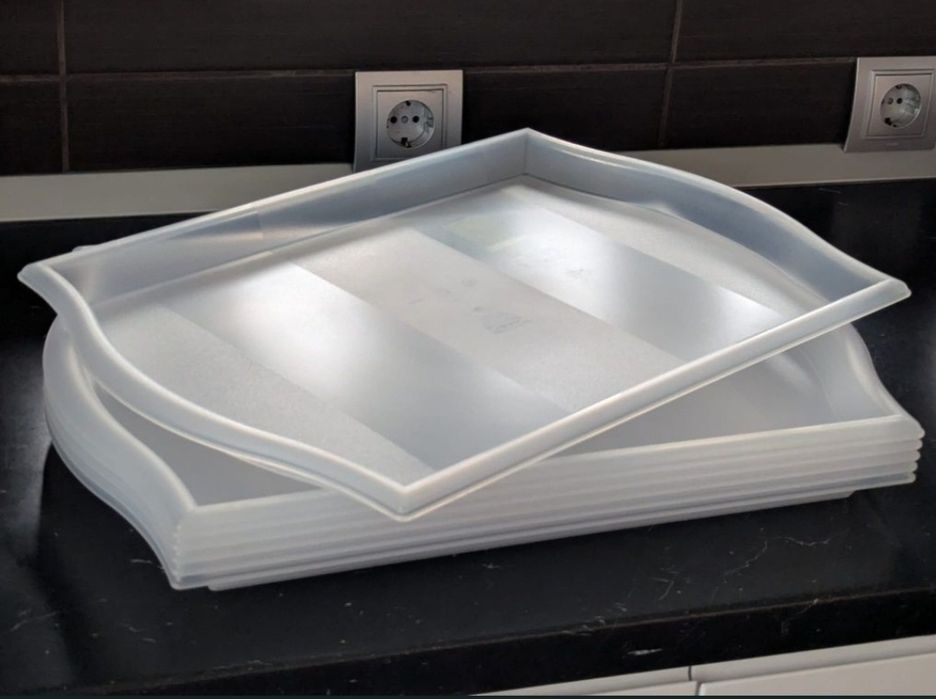 Tavi transparente Ikeea 50 bucati