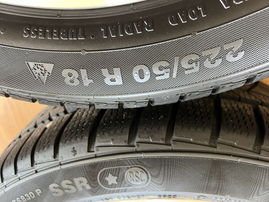 Jante Iarna Bmw X1 F48 X2 F49 MSport 225 50 18 RFT ContiWinter 2024