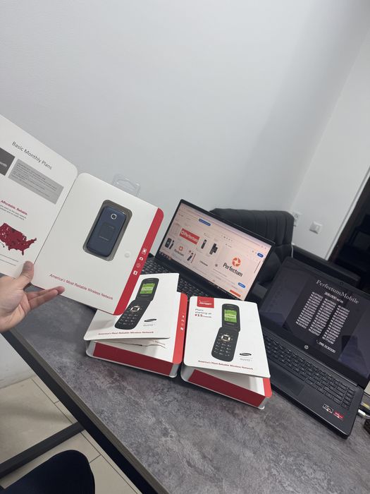 Perfectum Samsung Verizon Gusto 3 + nomer hadya