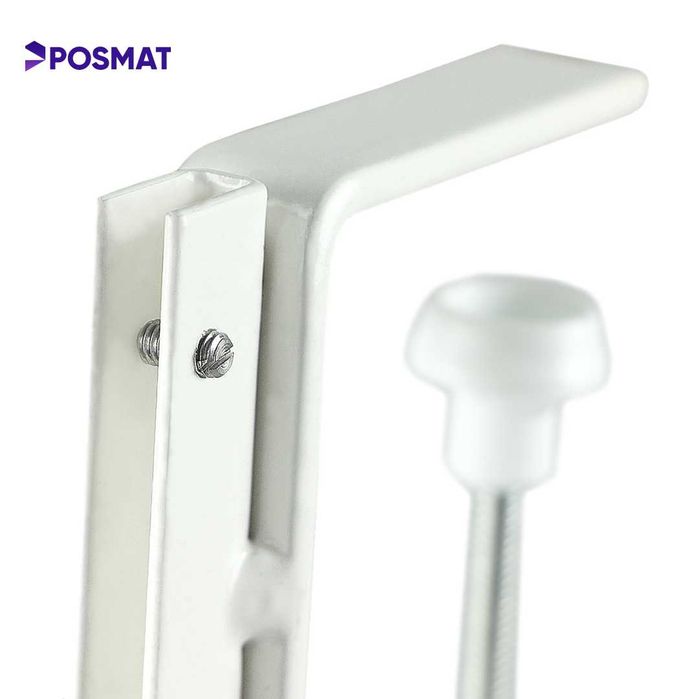 Струбцина CLAMP HOLDER-90 с вертикальным П-держателем вывесок. Ценник