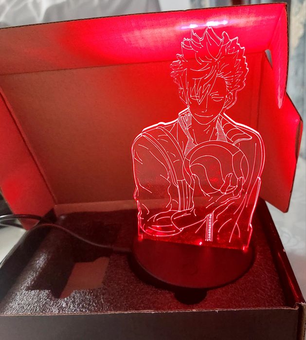 Creative 3D visualization lamp