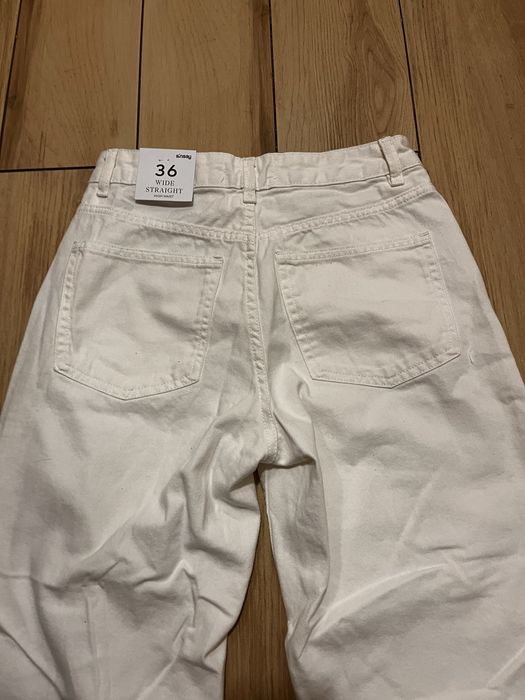 Дамски бели дънки sinsay