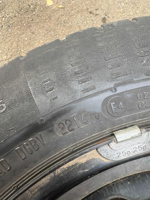 Roata de rezerva Logan 185 65 R 15 Continental EcoContact 5