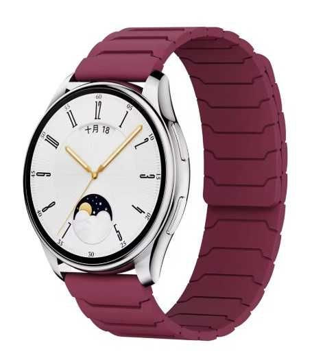 Curea silicon+Metal Huawei GT,GT2,GT3,GT4,GT5(46mm) 22mm modelul 2