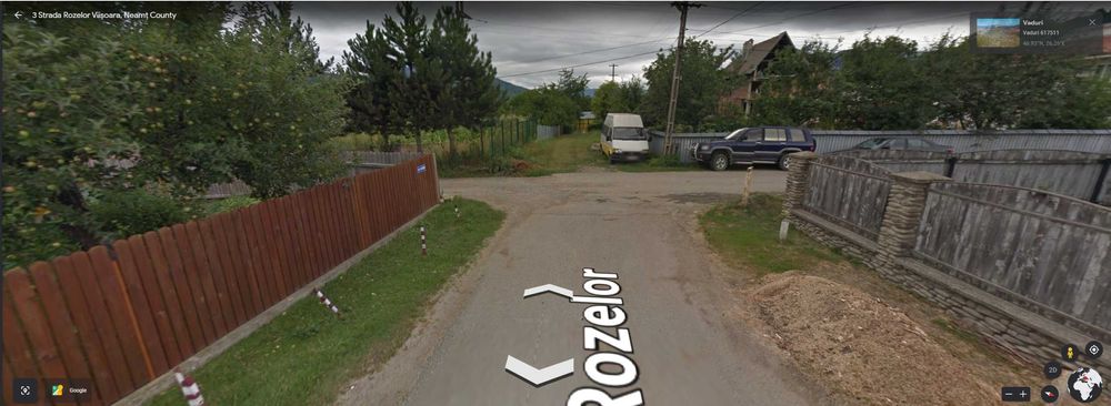 Teren(grădină) în Viișoara cu suprafața de 1800 m²