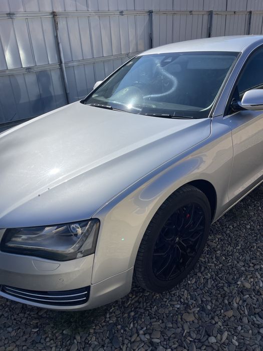 Fata completa Audi A8 4H D4 LX7W bara fata far capota aripa 2011-2015