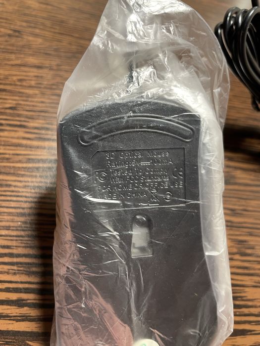 Оптична мишка, черна