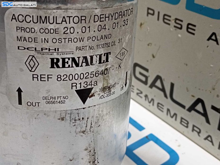 Teava Conducta AC Aer Conditionat Clima Renault Espace 4 1.9 DCI 2002 - 2006 Cod 8200025640 [M6918]