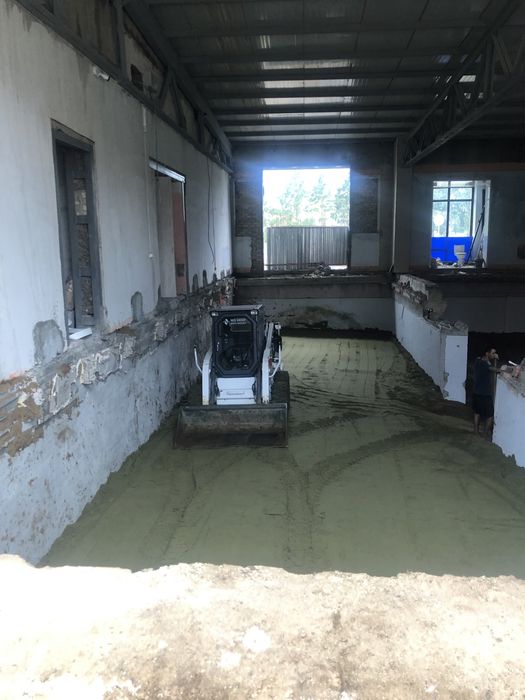 Услуги минипогрузчика