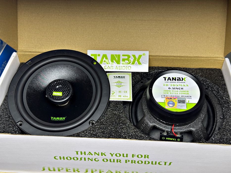 ORIGINAL!!! Tanbx coax 16,13,10sm Midbas Kalonka/Колонки универсальные