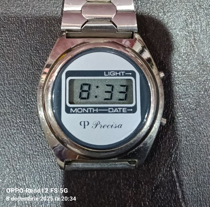 Precisa ceas electronic vintage