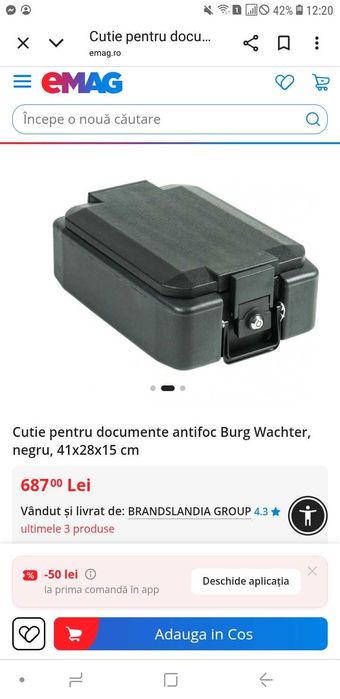 Seif ignifuc burg wachter fp 22k