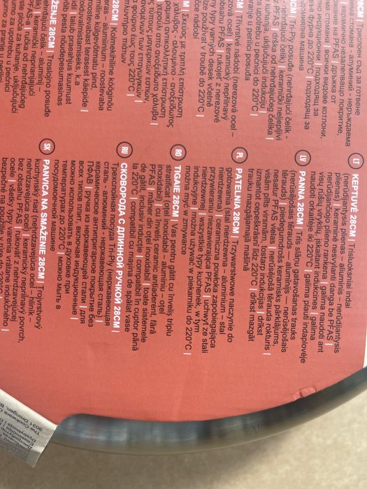 Tigaie profesionala antiaderentă ECLIPSE 28 cm, Mauviel 1830