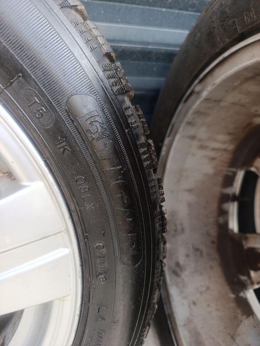 Джанти 5х112 16 със зимни гуми