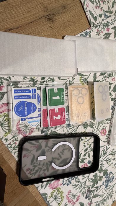 Кейс + два дисплей протектора iPhone 17 Pro Max Case