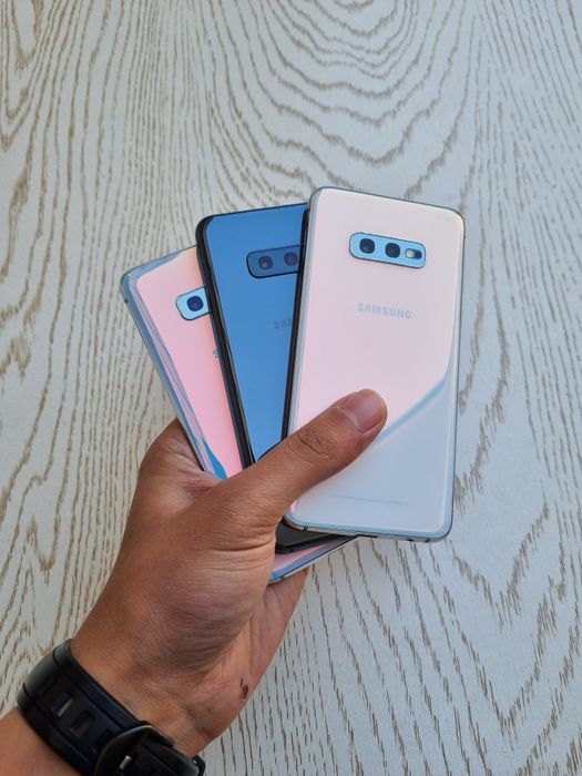 Samsung Galaxy S10e Dual sim. Garantya bor. OzU 6/128 GB. Ime o'tkan