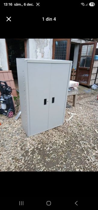 Vând dulap metalic de atelier preț 350 lei  dimensiune 140/90/40