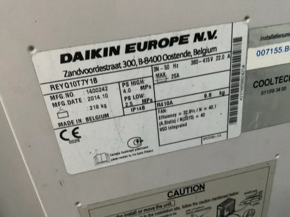 Incalzire, aer conditionat, apa calda Daikin VRV 4