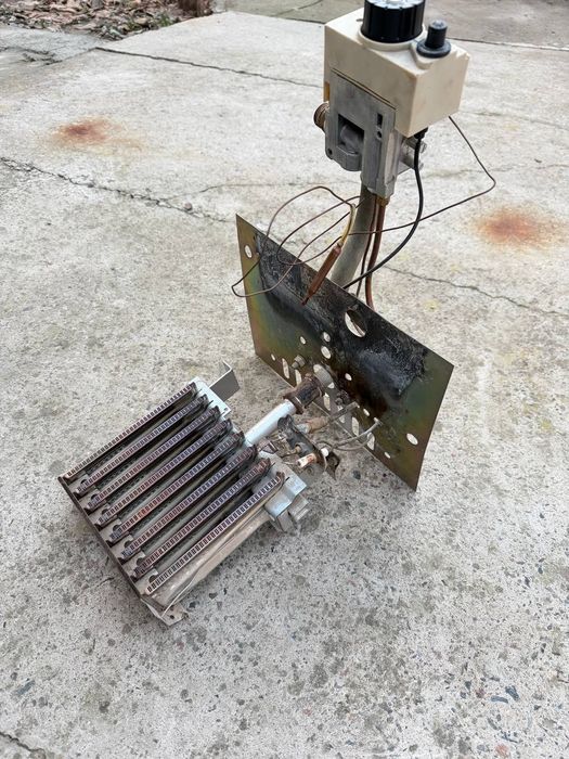 Газовая горелка автомат с терморегулятором 8 секций