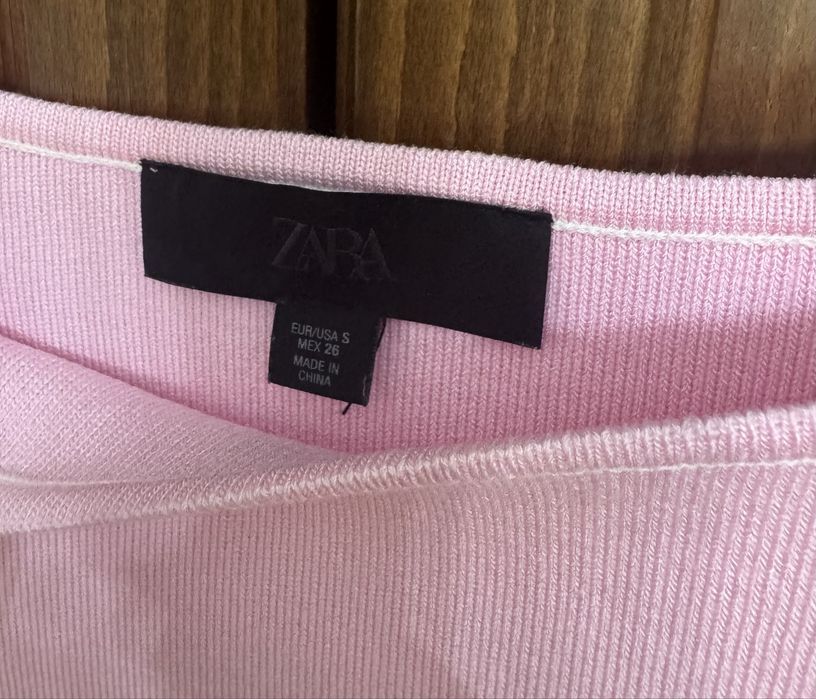 Бебешко розова рокля на Zara