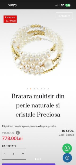 Bratara multisir