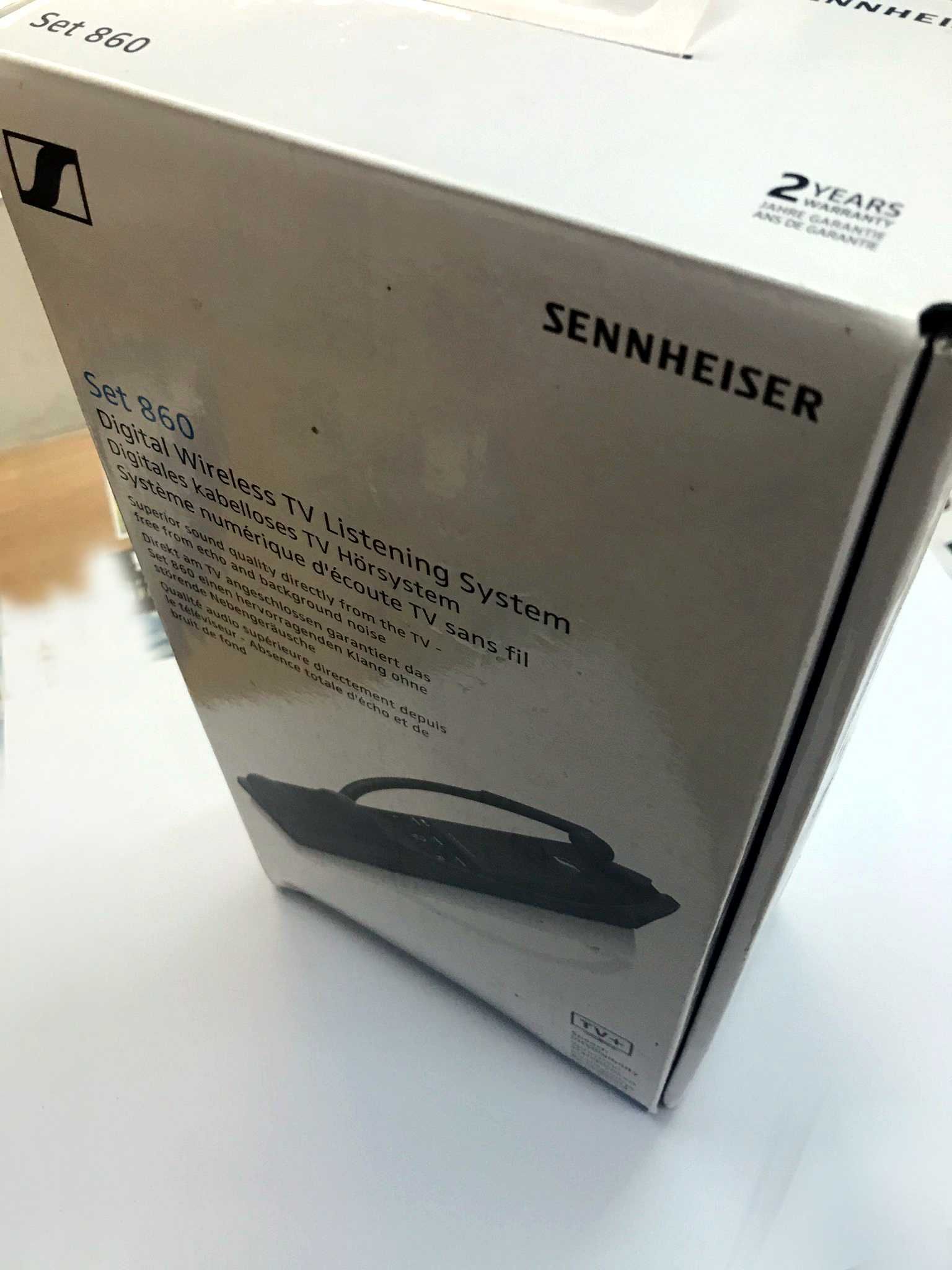 Sennheiser set 860 digital wireless tv listening discount system