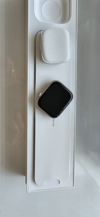 Apple Watch 7, GPS, Cellular, Carcasa Starlight Aluminium 45mm, Starli