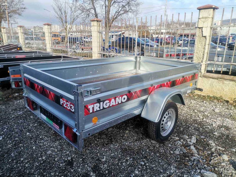 Чисто нови канати за надстройка на ремарке Trigano P233