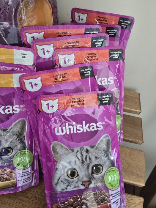 Whiskas Pouch 1+
