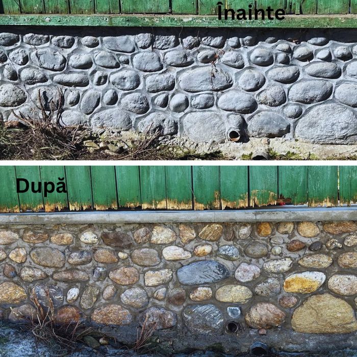 Curățare suprafețe - Sablare mobilă cărămidă, piatră, lemn, metal. Hidrosablare.